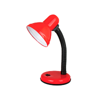 Светильник настольный Ultraflash UF-301P 60W 230V E27 на основании красный (1/32)