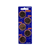 Батарейка Sony CR2430 BL5 Lithium 3V (5/50/300/38400)