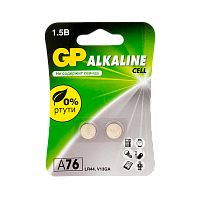 Батарейка GP G13/LR1154/LR44/357A/A76 BL2 Alkaline 1.5V (2/20/960) 
