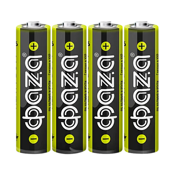 Батарейка Фаzа R6 AA Shrink 4 Heavy Duty 1.5V (4/60/1200)