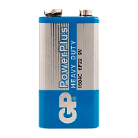 Батарейка GP PowerPlus Крона 6F22 SH1 Heavy Duty 9V (1/10/500) R