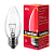 Лампа накаливания Camelion E27 60W 220V свеча прозрачная (1/100)