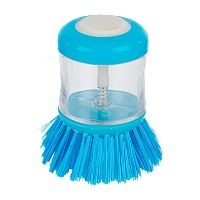 Щетка кухонная Рыжий кот KB-05 емкостью для моющего средства (1/12/48)