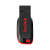 Флеш-накопитель SanDisk Cruzer Fit CZ33 16GB USB2.0 пластик с колпачком черный