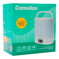 Фонарь туристический Camelion LED56325A LED от аккумулятора Type-C 3 режима белый (1/6/24)