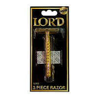 Бритва классическая Т-образная Lord +1 лезвие 1шт.