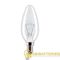 Лампа накаливания Без бренда E12 25W 220-240V свеча DP-704 прозрачная