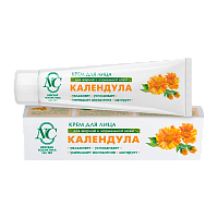 Крем для лица Невская Косметика Календула увлажняющий 40мл (1/36)