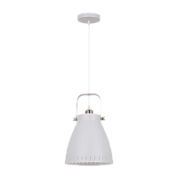 Светильник потолочный Camelion PL-428L New York 60W 230V E27 подвес хром белый (1/6)