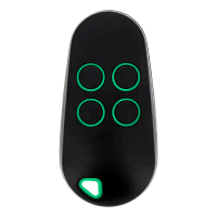 Пульт Д/У CAME TOPD4REN 4 кн. для ворот, шлагбаумов черный