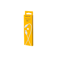Кабель Borofone BX19 USB (m)-Lightning (m) 1м 2.4A ПВХ белый (1/648)