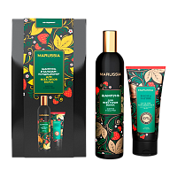 MARUSSIA Набор кор. д/всех типов волос "Энергия и сила трав" шампунь 400 мл. + бальзам 200 мл.OS 1/5
