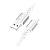 Кабель HOCO X85 USB (m)-Lightning (m) 1.0м 2.0A TPE белый (1/33/330)