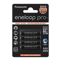Аккумулятор предзаряженный RTU Panasonic HR03 AAA BL4 NI-MH eneloop pro 930mAh (4/48/80/576)