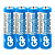 Батарейка GP PowerPlus R6 AA Shrink 4 Heavy Duty 1.5V (4/40/200/1000)