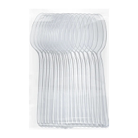 СТОЛОВАЯ ЛОЖКА AVIORA прозрачная, премиум, 50 шт/уп, полистирол (цена за штуку) (50/1500)