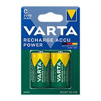Аккумулятор предзаряженный RTU Varta R14 C BL2 NI-MH 3000mAh (2/20/200) 