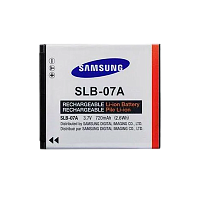 Аккумулятор Samsung SLB-07A Li-ion 720mAh 