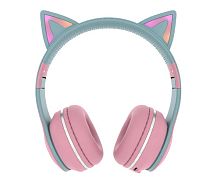 Наушники накладные MORE CHOICE HW25kids bluetooth 5.1 с микр. розовый