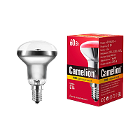 Лампа накаливания Camelion R50 E14 60W 220-240V рефлектор прозрачная (1/100)