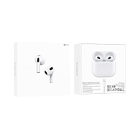 Наушники вставные Borofone BW13 bluetooth 5.1 с микр. белый (1/20/120)