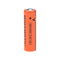 Батарейка Minamoto 14505 Shrink 1 Li-SOCl2 3.6V 2400mAh (1/38)