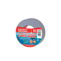 Клейкая лента Контакт ЛА 24-П50 50.0м универсальная каучук серый (1/6/24)