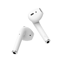 Наушники вставные HOCO EW02 Plus bluetooth 5.1 с микр. белый (1/21/126) 