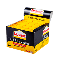 Клей-карандаш Момент BOX25 40г шоу-бокс (25/100)