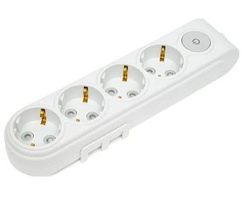 Колодка Makel 4р.С/З с выкл. N4310000