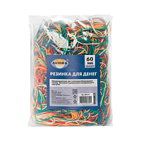Резинка Aviora для банкнот 60мм 1 кг в уп. (1/10)
