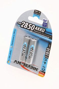 Аккумулятор бытовой Ansmann HR6 AA BL2 NI-MH Professional 1.2V 2850mAh (2/24) 
