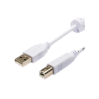 Кабель Atcom USB (m)-USB B (m) 1.8м силикон стаб.напр. белый (1/10/250)