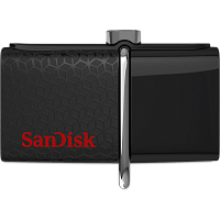 Флеш-накопитель SanDisk Ultra Dual DD2 16GB USB3.1 пластик черный 