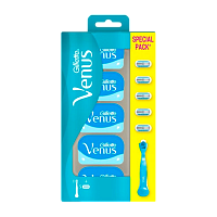 Бритва Gillette "VENUS" 3 лезвия 5 кассет ENG