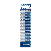 Батарейка Ergolux LR03 AAA bl12 ПРОМО Alkaline 1.5V (12/240/480)