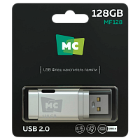 Флеш-накопитель MORE CHOICE MF128 128GB USB2.0 пластик белый 