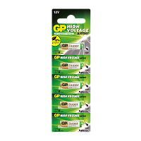 Батарейка GP LR27/A27/MN27 BL5 Alkaline 12V отрывные (5/100/1000) 