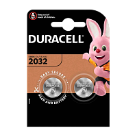 Батарейка Duracell CR2032 BL2 Lithium 3V BE (2/20/200) 
