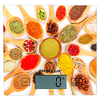 Весы кухонные Ergolux ELX-SK01-С11 электронные 5кг ассорти (1/20)