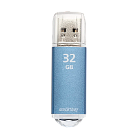 Флеш-накопитель Smartbuy V-Cut 32GB USB2.0 пластик синий 