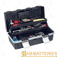 Ящик для инструментов профессиональный ALLIT MCPLUS ALU F 470х235х187мм пласт. черный | Ab-Batteries | Элементы питания и аксессуары для сотовых оптом