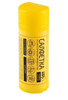 Салфетка Рыжий кот 43х32см иск.замша для автомобиля туба (1/24/96)