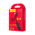 Переходник AUX HOCO LS18 Jack 3.5mm (f)-Lightning (m)/Lightning (f) силикон угловой серый (1/20/160)