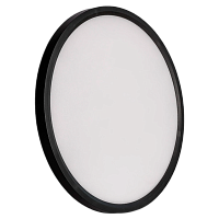 Светильник настенно-потолочный Космос SLIM BLACK 38W 230V (1/10)