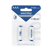 Аккумулятор бытовой Smartbuy HR03 AAA BL2 NI-MH 1100mAh (2/24/240)