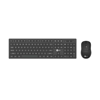 Набор клавиатура+мышь беспроводной Lenovo KW201 английская раскладка черный 