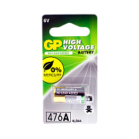 Батарейка GP 4LR44/476/28A BL1 Alkaline 6V (1/10/600)