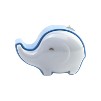 Ночник Camelion NL-184 "Слоник синий" 3LED 0.5W 220V в розетку (1/24/96)