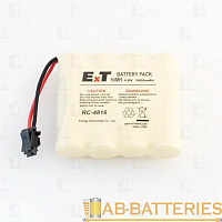 Аккумулятор ET RC-4816VSM BL1 чёрный, 4.8V, 1600mAh, Ni-Mh (1/120)